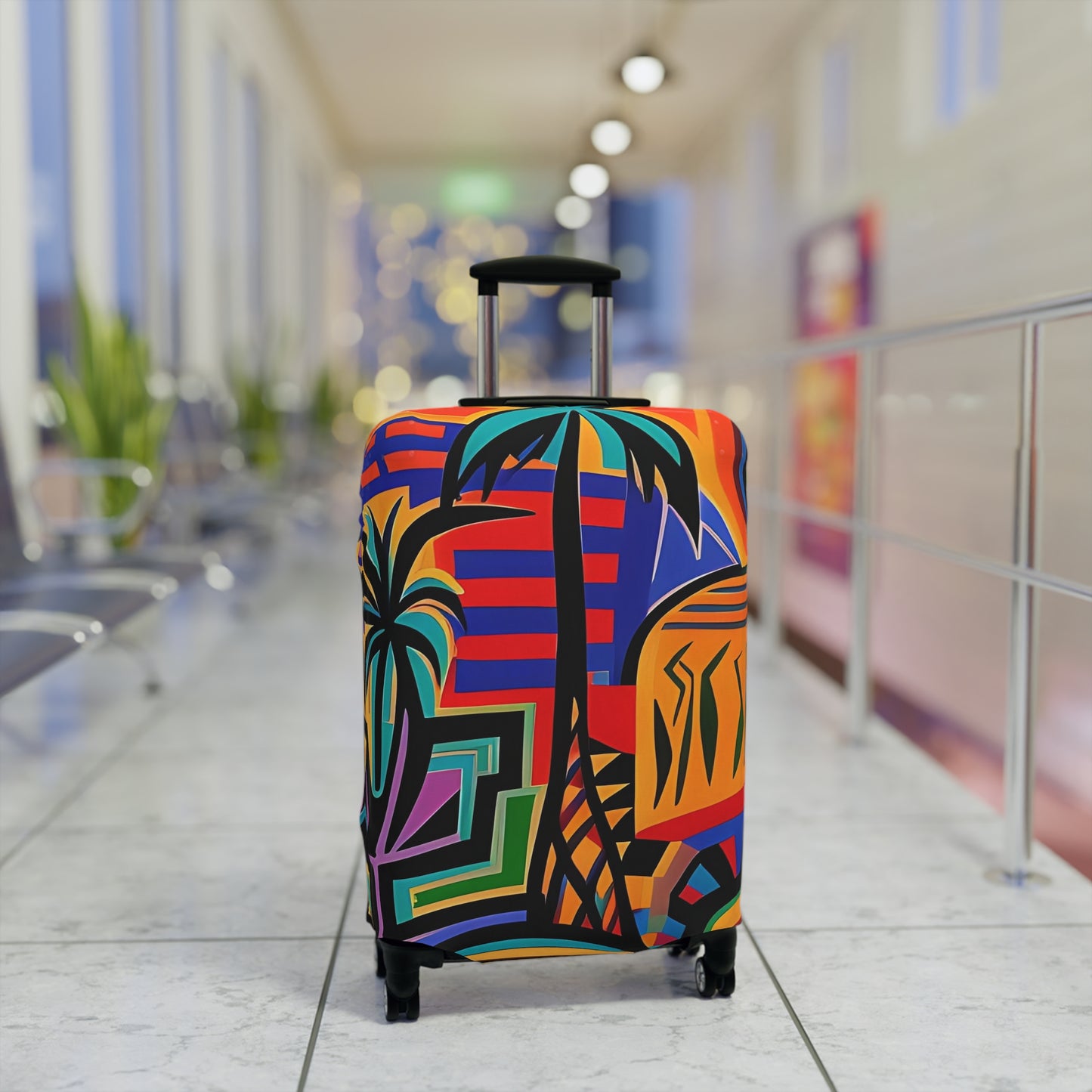 Tropicana Luggage Cover by Chris Thompkins