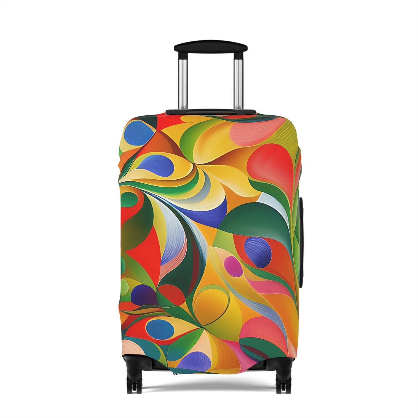 Summer Rose Luggage Cover by Chris Thompkins