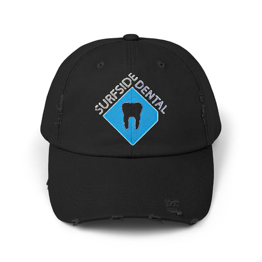 Surfside Dental Unisex Distressed Cap - CUSTOM ORDER