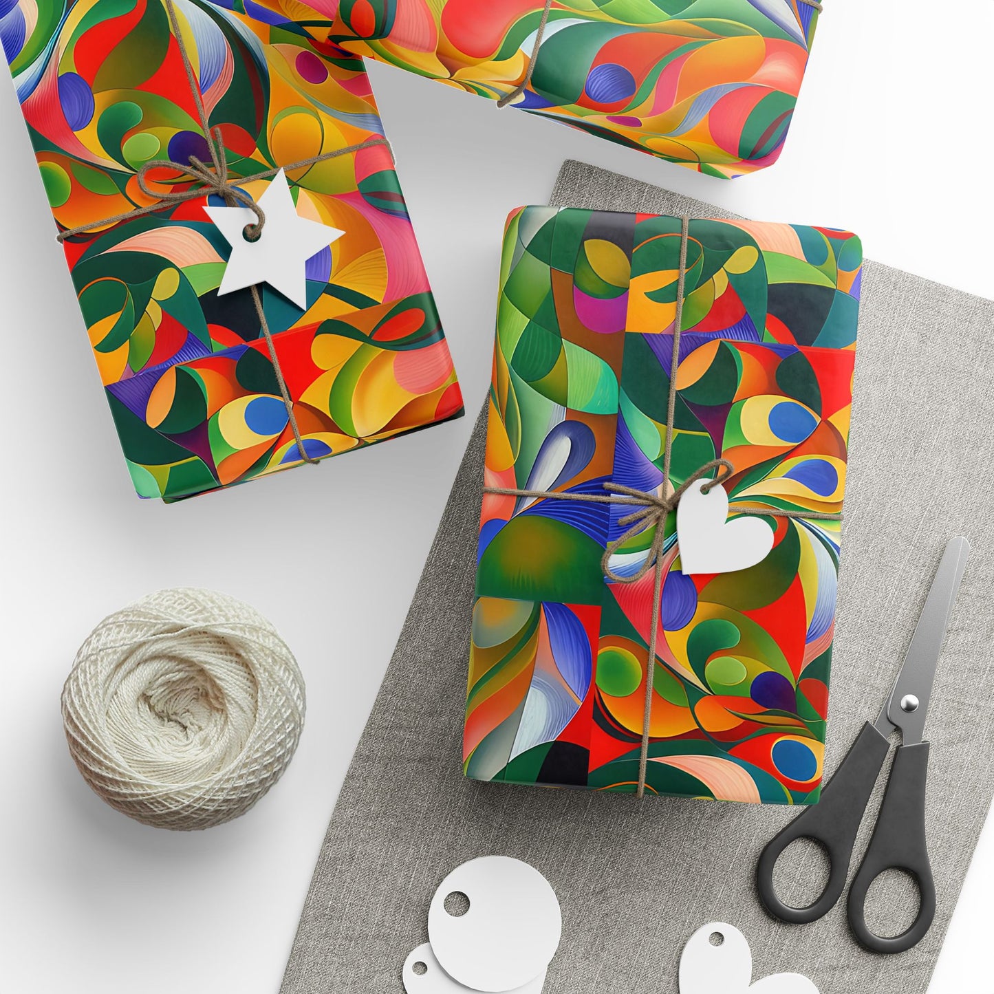 Summer Rose Wrapping Papers