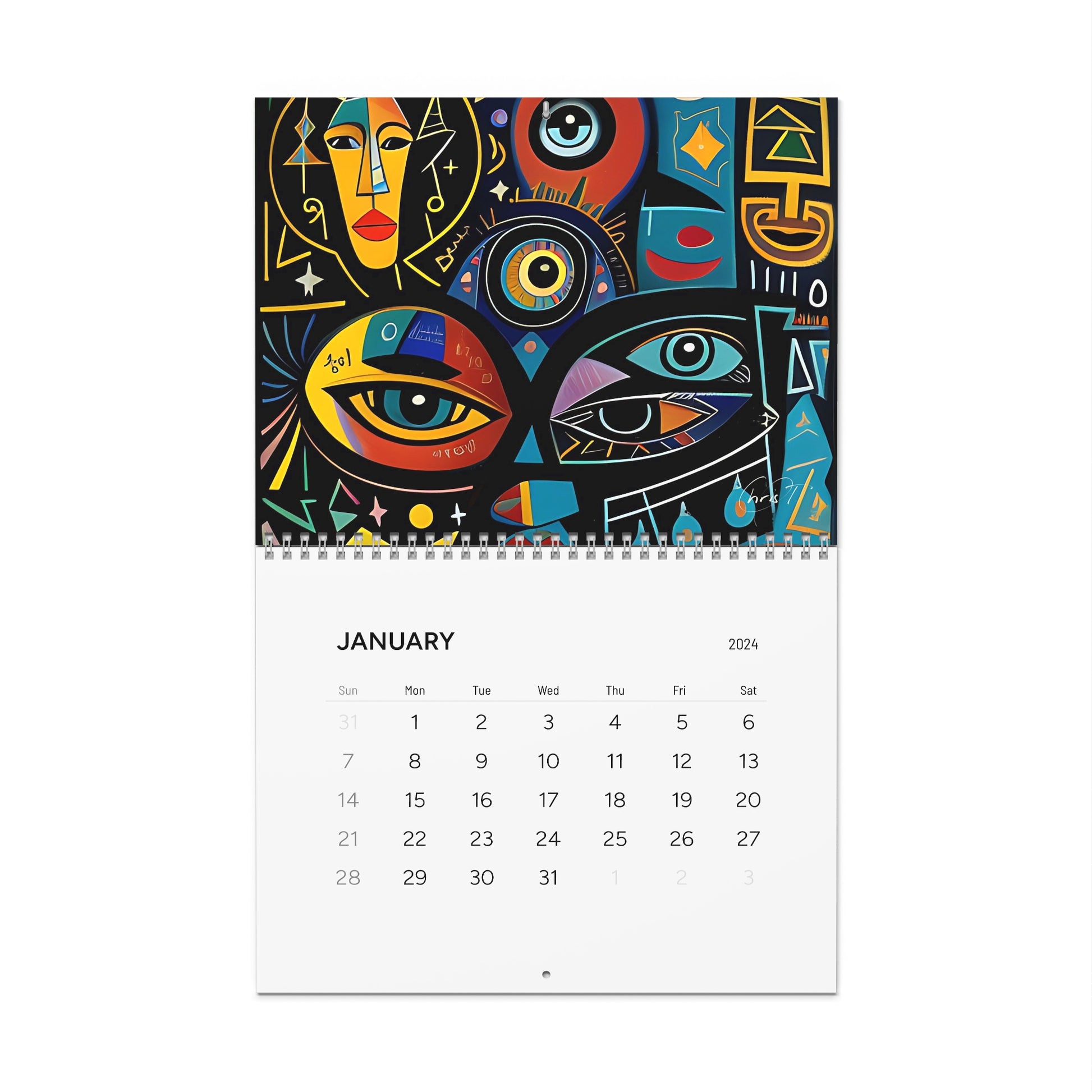 Art Wall Calendars (2024) - Chris Thompkins - Chris Thompkins