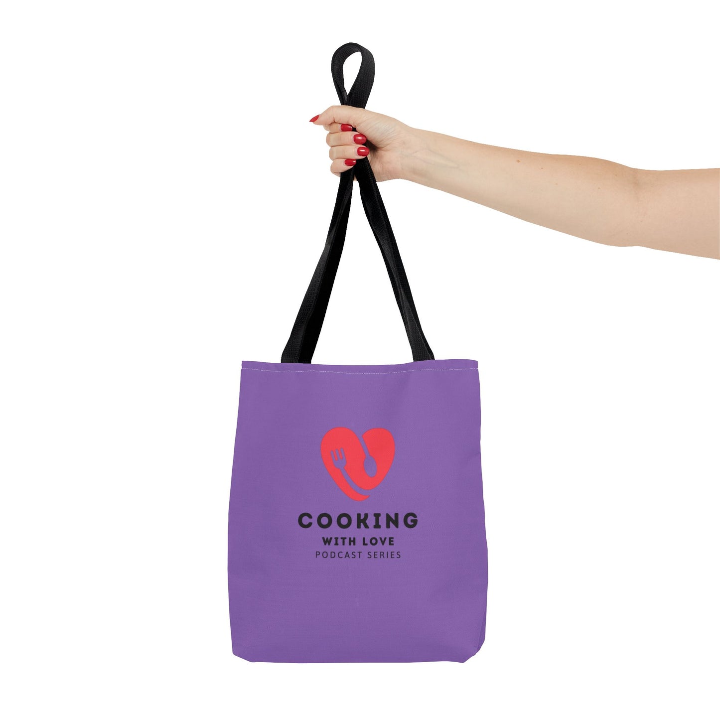 Cooking with Love Adult Tote Bag by Chris Thompkins - Summer Purple