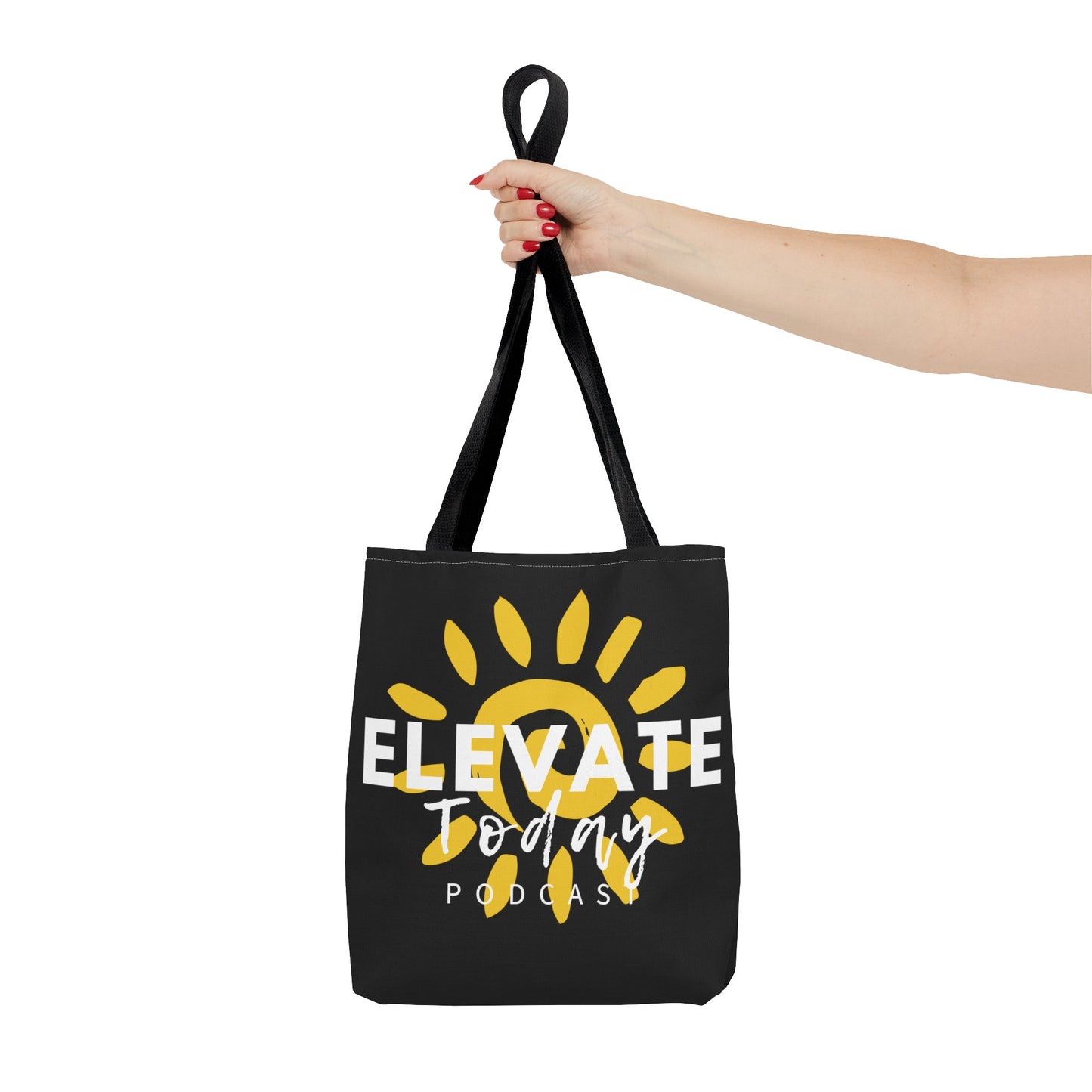 Elevate Today Adult Tote Bag - Basic, Black