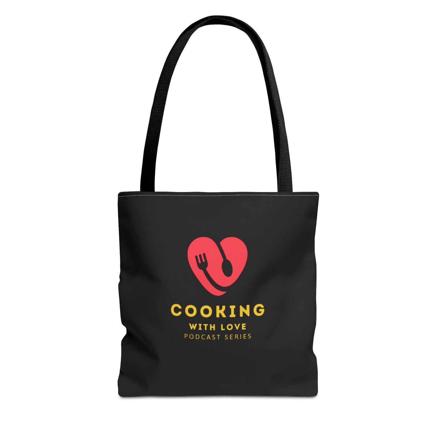 Cooking with Love Adult Tote Bag by Chris Thompkins - Basic Black