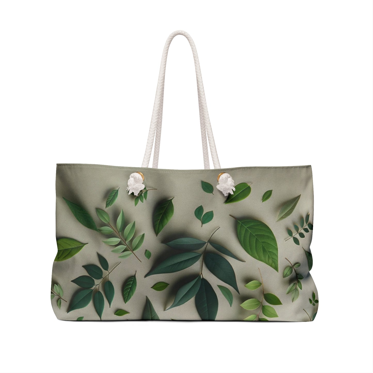 Green Leaf Weekender Bag