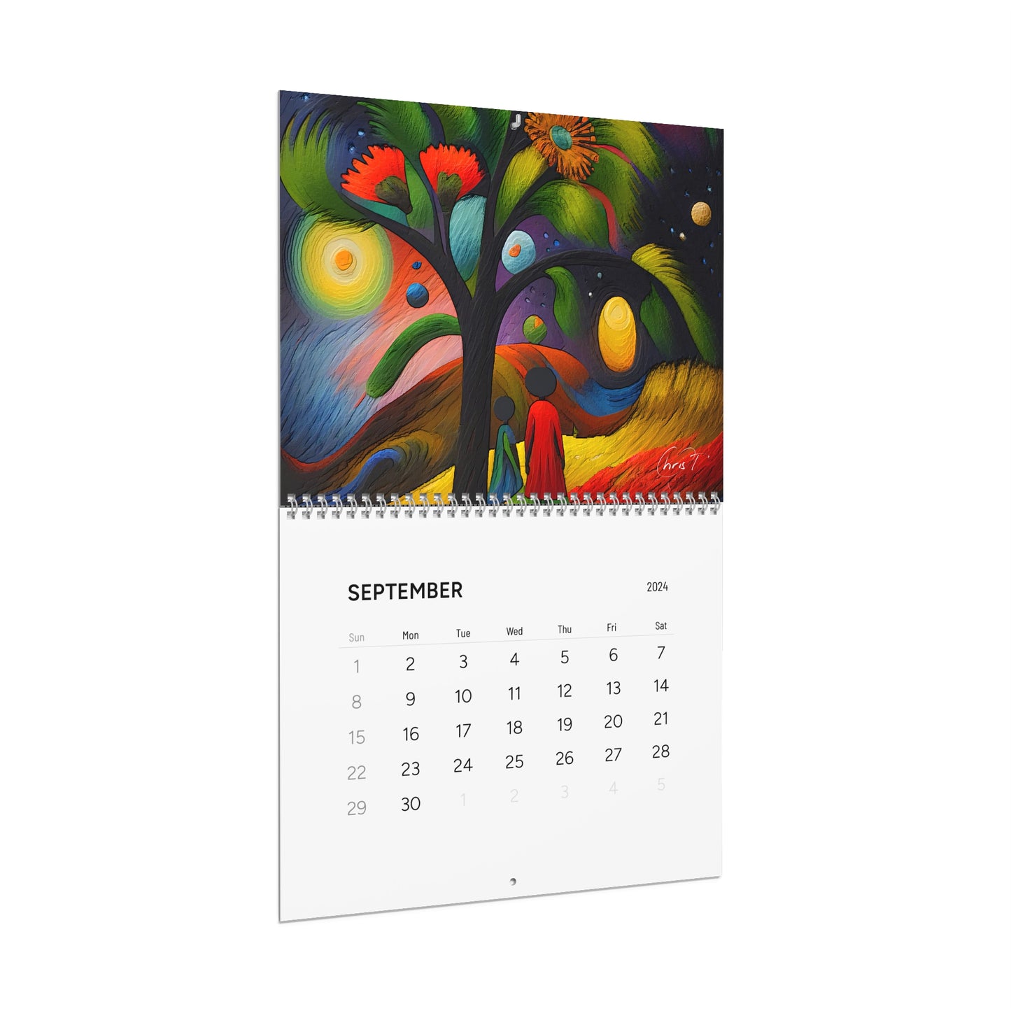 Art Wall Calendars (2024) - Chris Thompkins - Chris Thompkins