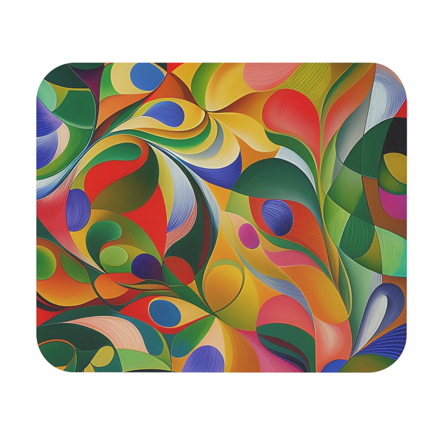 Summer Rose Rectangle Mouse Pad