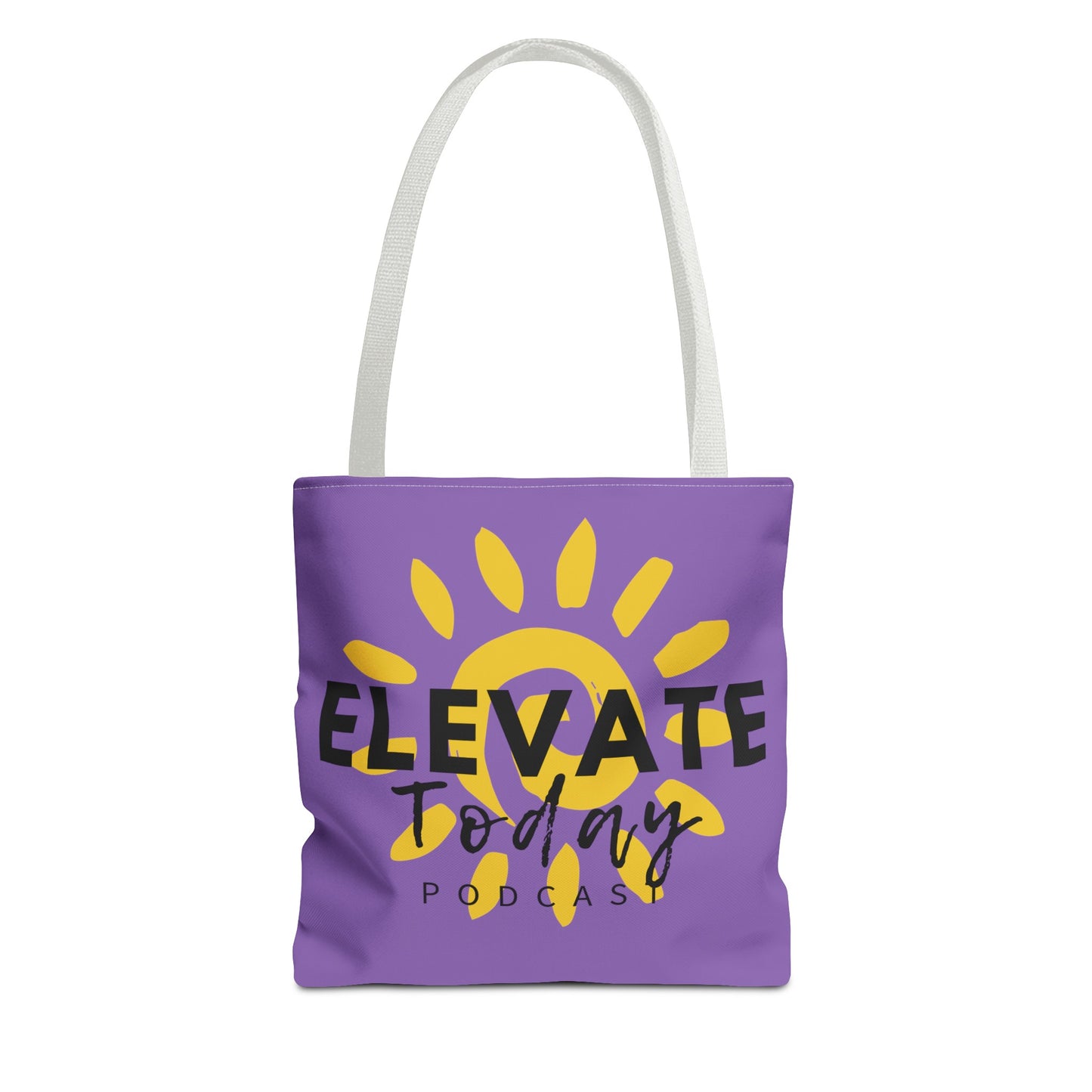 Elevate Today Adult Tote Bag by Chris Thompkins - Summer Purple