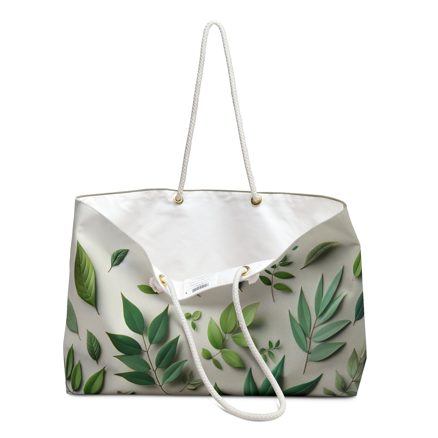 Green Leaf Weekender Bag