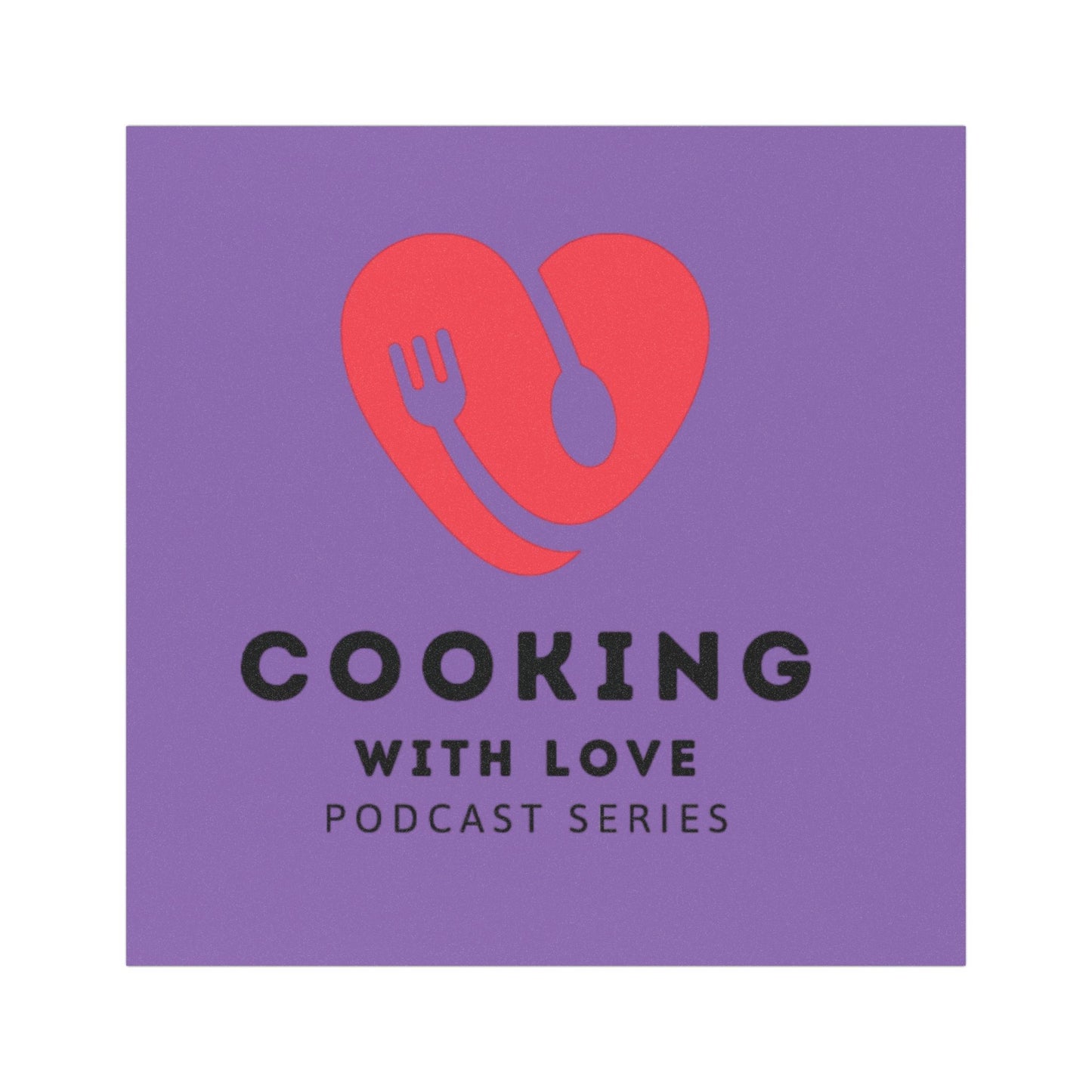 Car Magnet - Cooking with Love by Chris Thompkins - Summer Purple