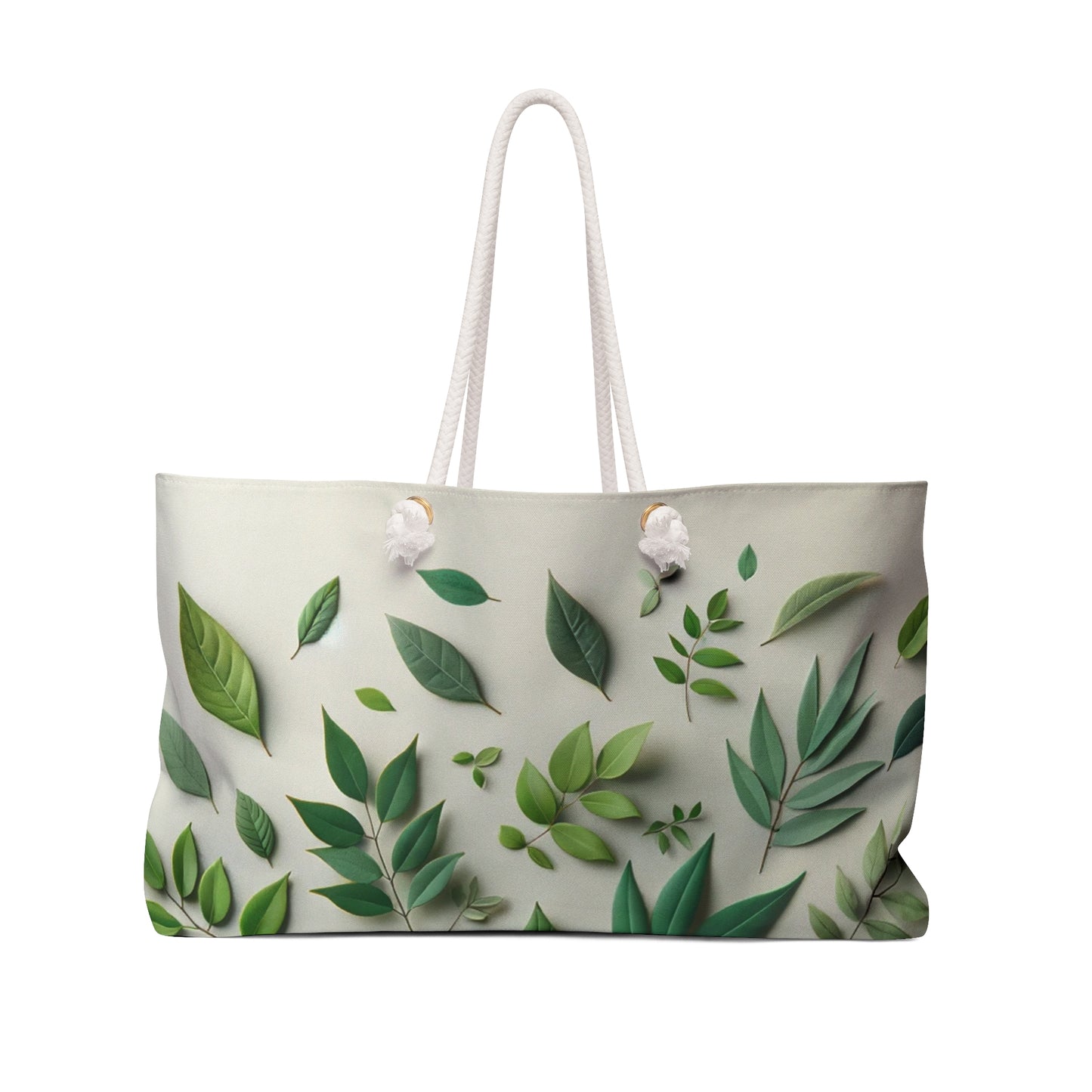 Green Leaf Weekender Bag