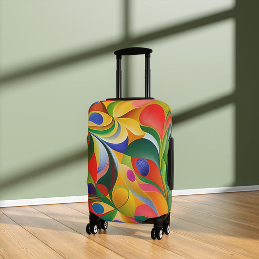 Summer Rose Luggage Cover by Chris Thompkins