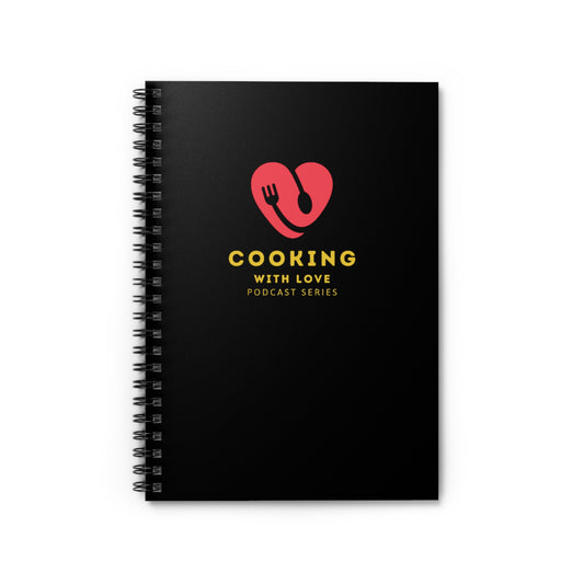 Cooking with Love Notebook by Chris Thompkins - Line Ruled