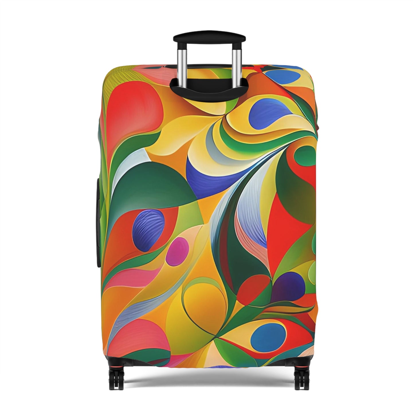 Summer Rose Luggage Cover by Chris Thompkins