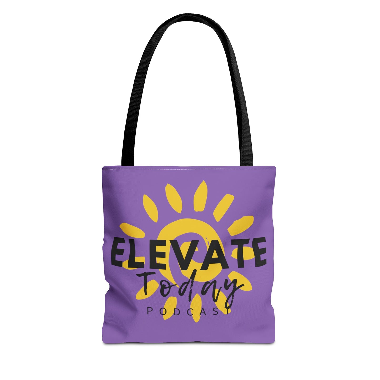 Elevate Today Adult Tote Bag by Chris Thompkins - Summer Purple