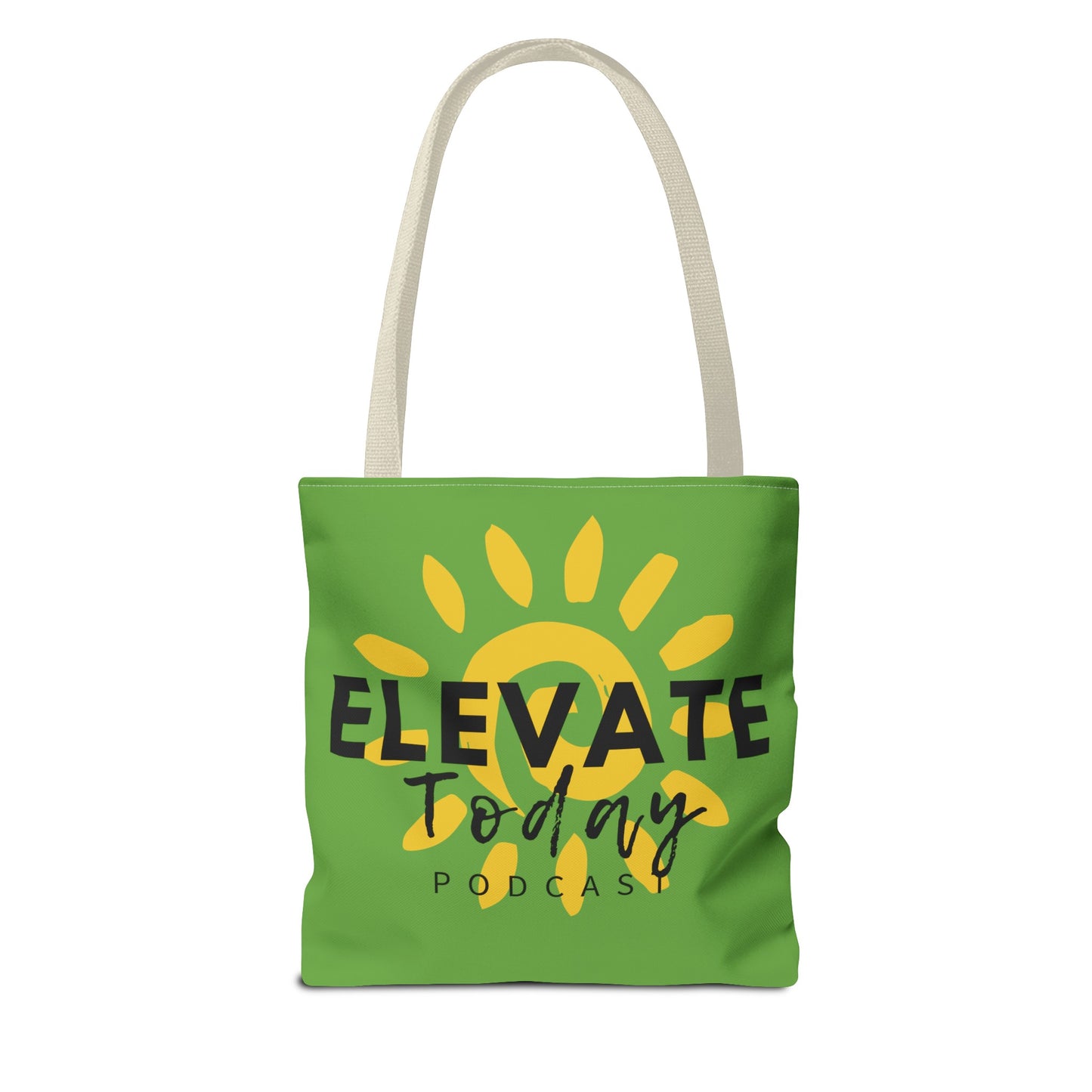 Elevate Today Adult Tote Bag by Chris Thompkins - Summer Green