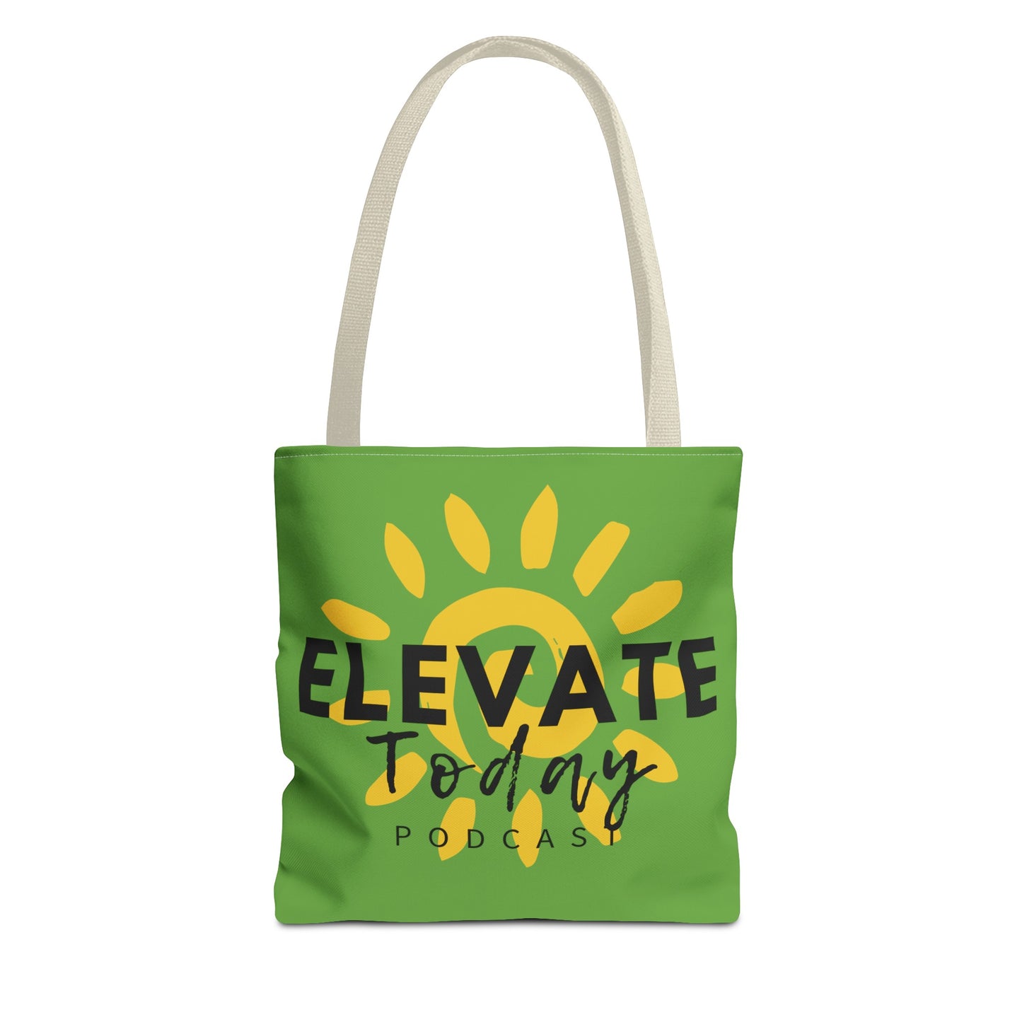 Elevate Today Adult Tote Bag by Chris Thompkins - Summer Green