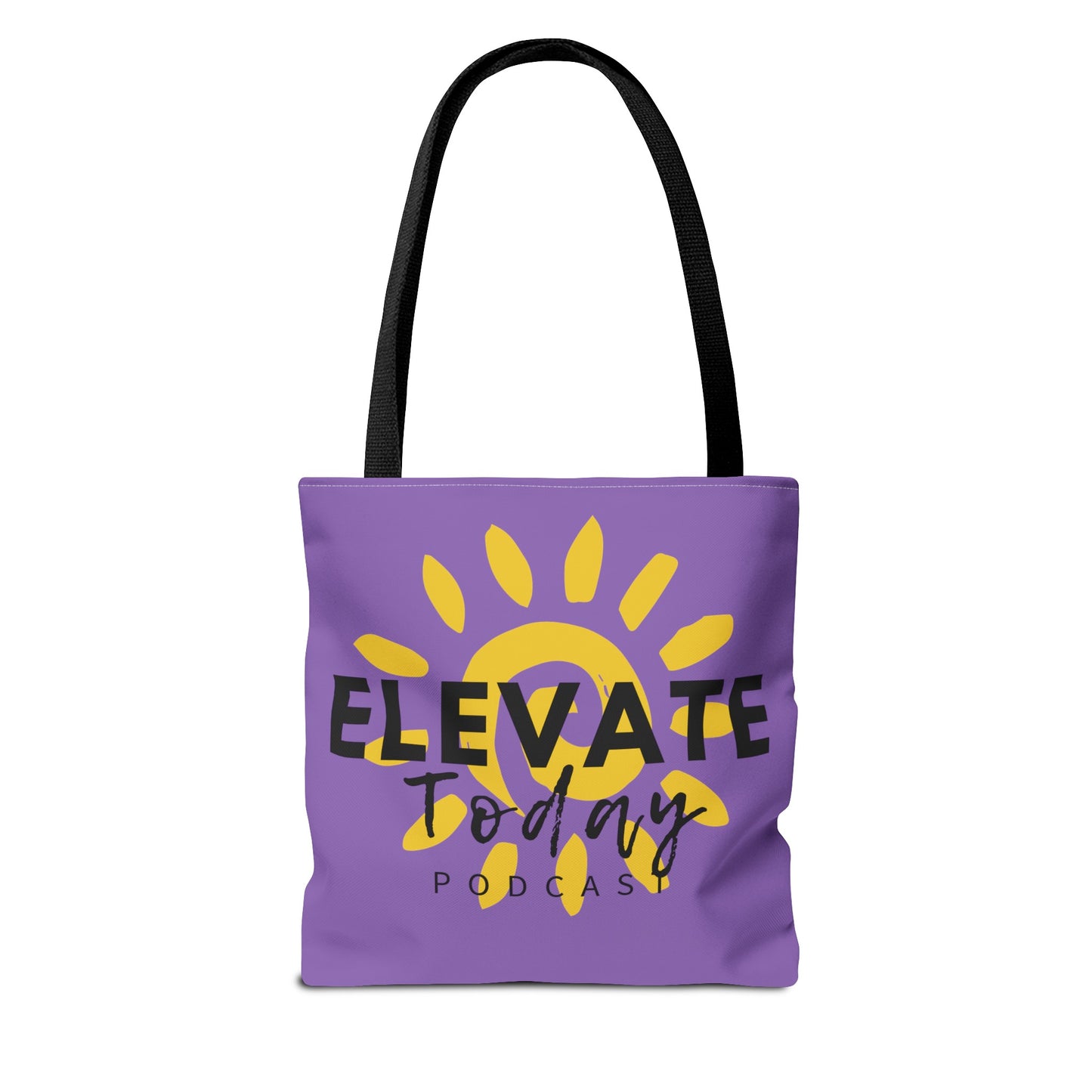 Elevate Today Adult Tote Bag by Chris Thompkins - Summer Purple