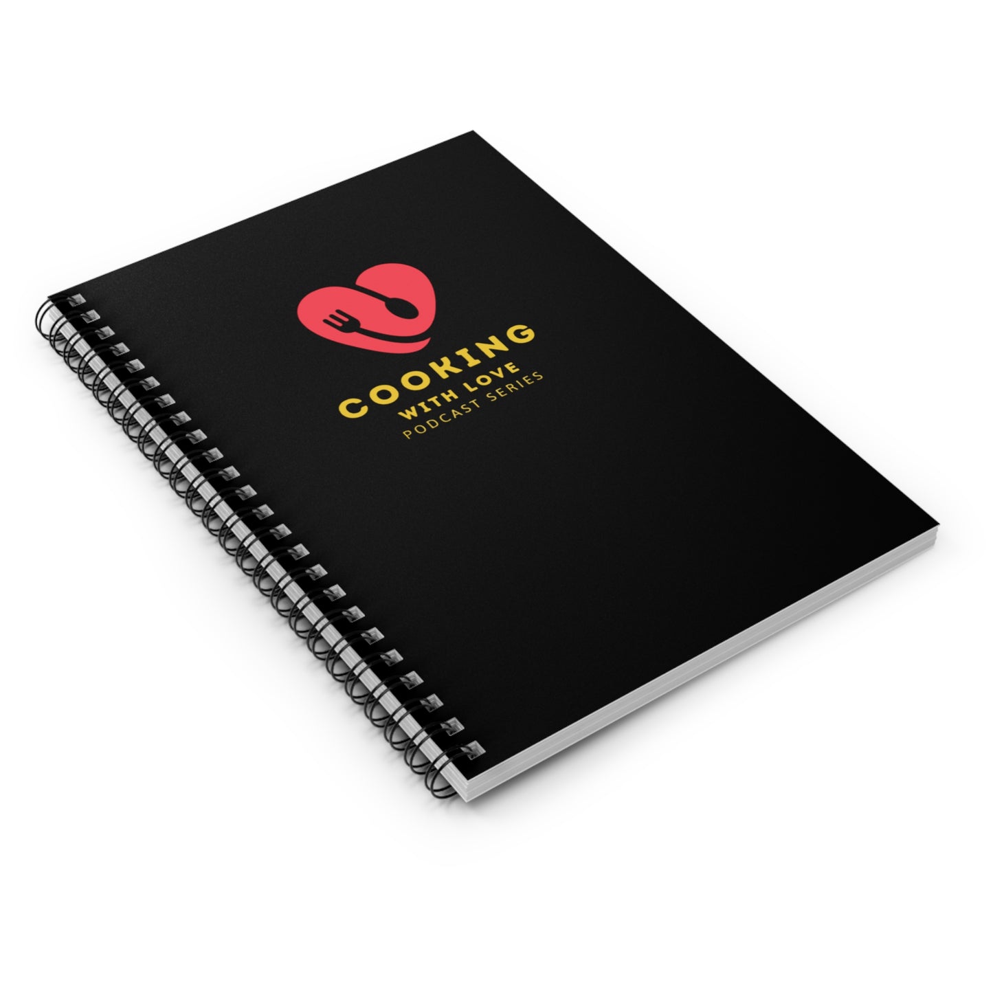 Cooking with Love Notebook by Chris Thompkins - Line Ruled