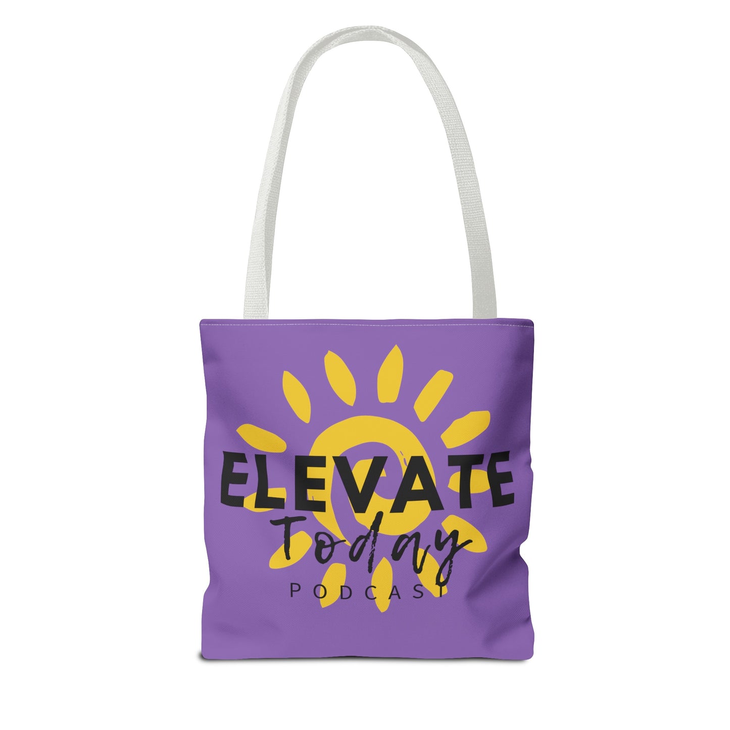 Elevate Today Adult Tote Bag by Chris Thompkins - Summer Purple