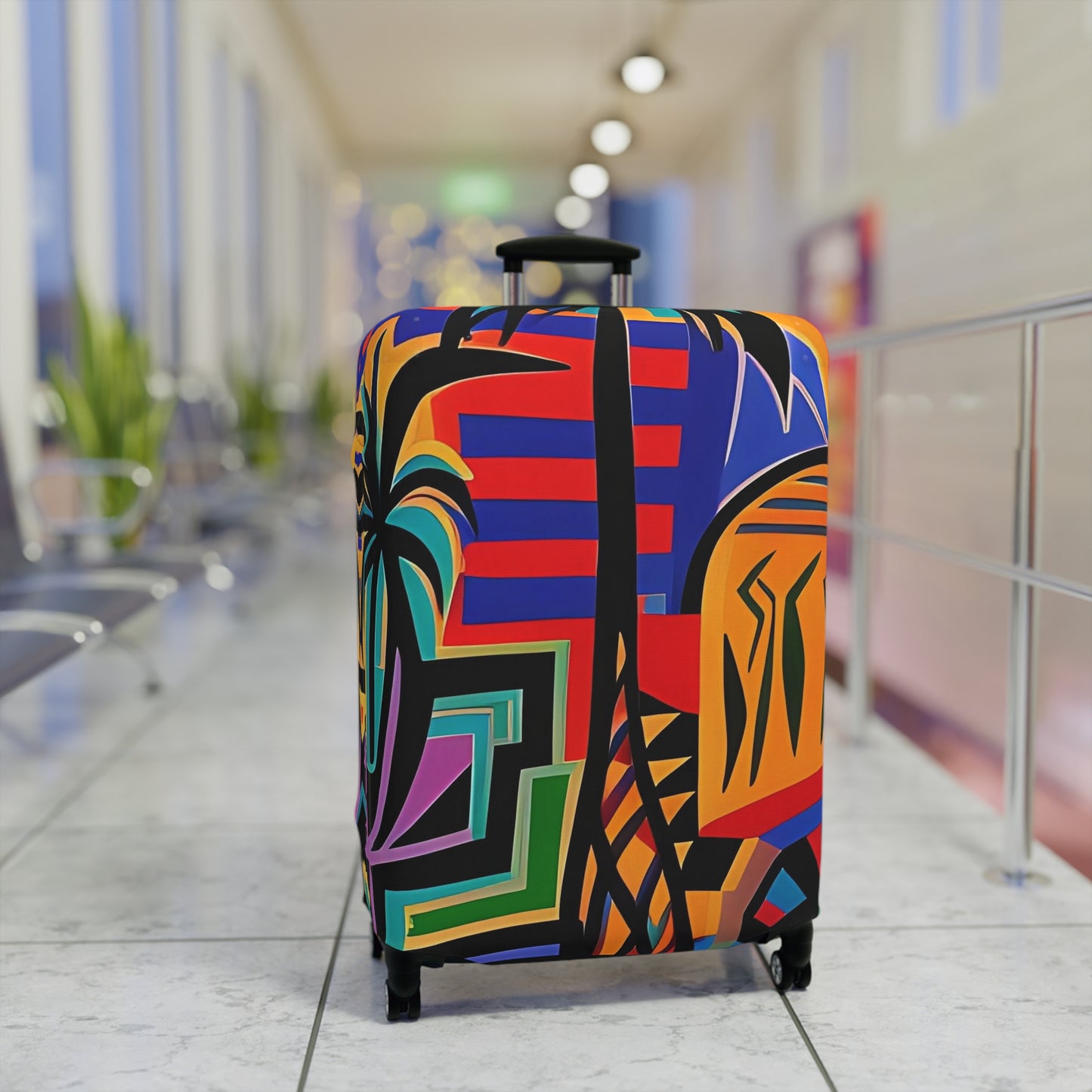 Tropicana Luggage Cover by Chris Thompkins