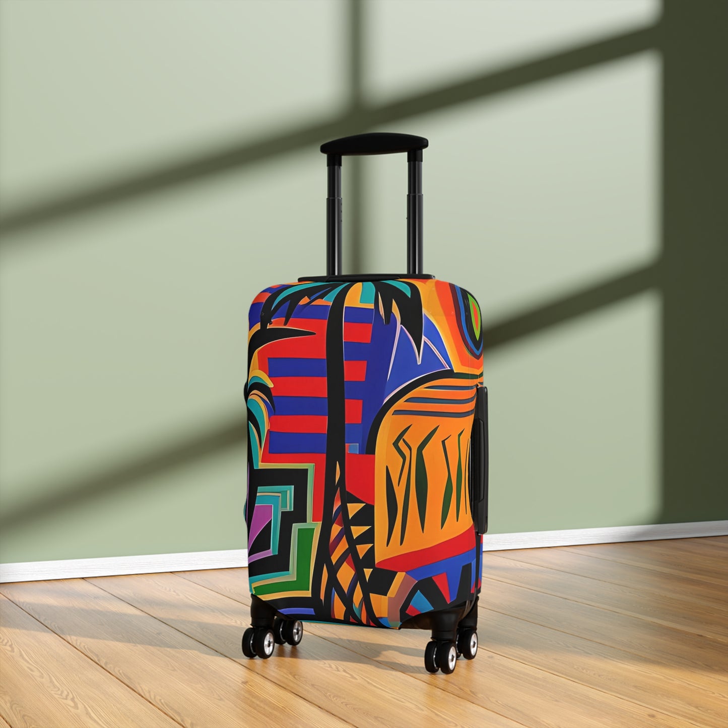 Tropicana Luggage Cover by Chris Thompkins