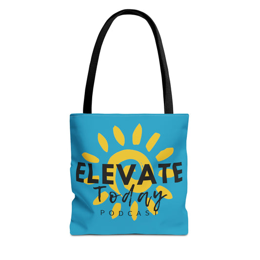 Elevate Today Tote Bag - Summer Turquoise