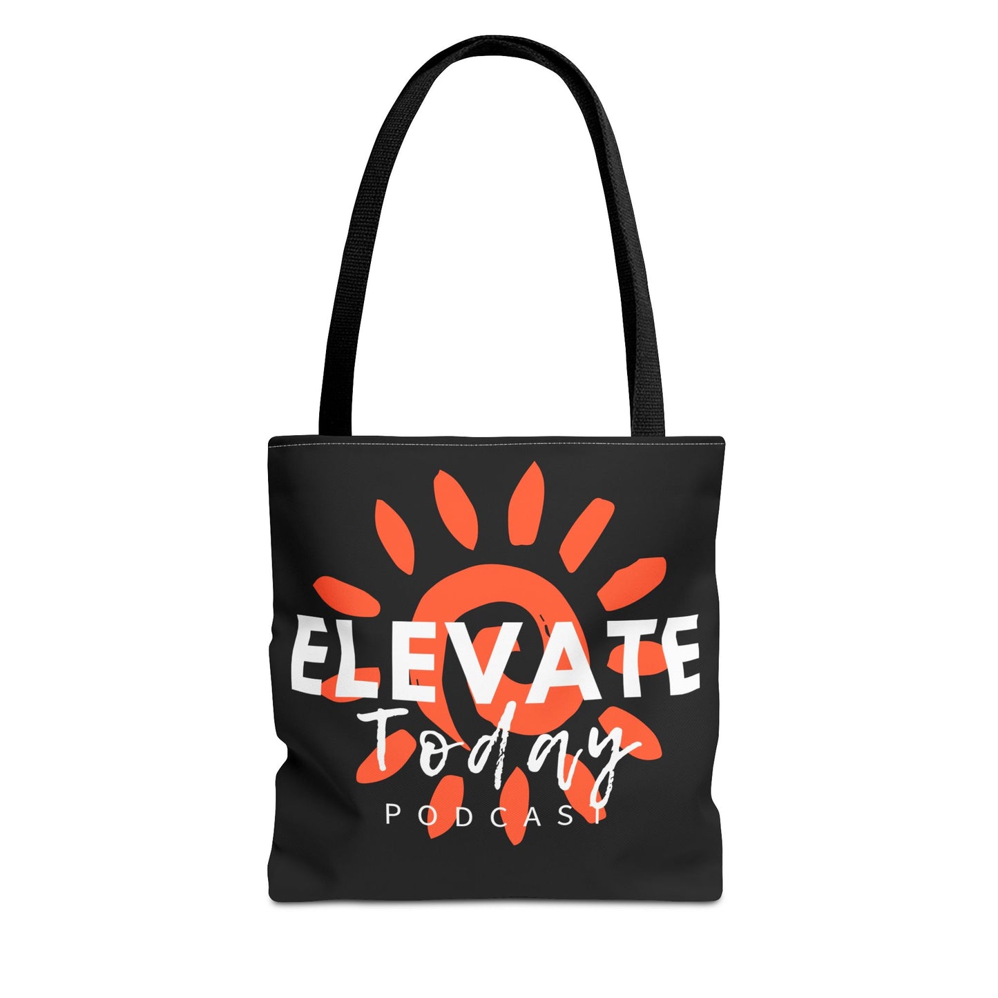 Elevate Today Adult Tote Bag by Chris Thompkins - Basic, Black