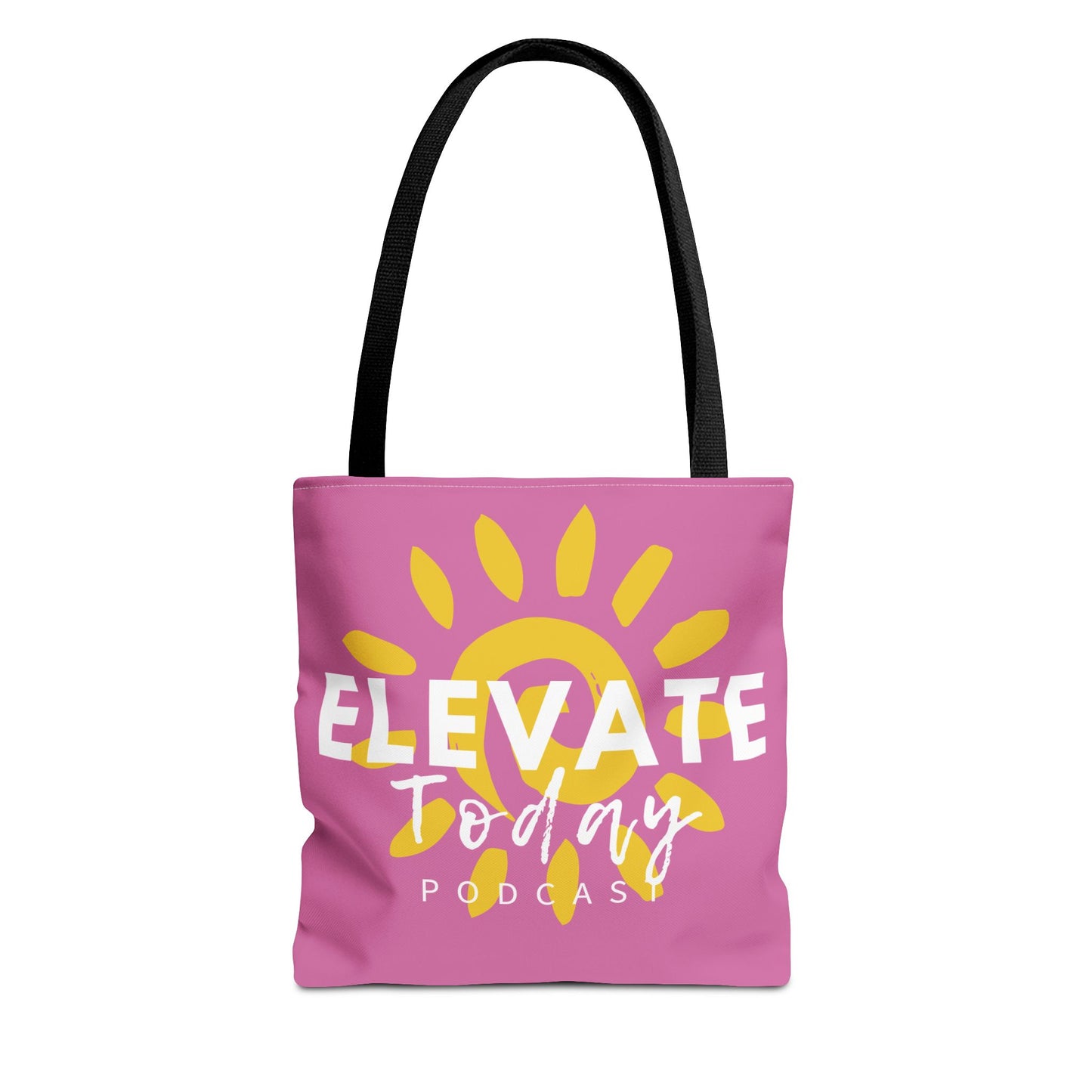 Elevate Today Adult Tote Bag by Chris Thompkins - Summer Pink