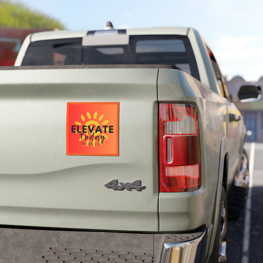 Elevate Today Car Magnet