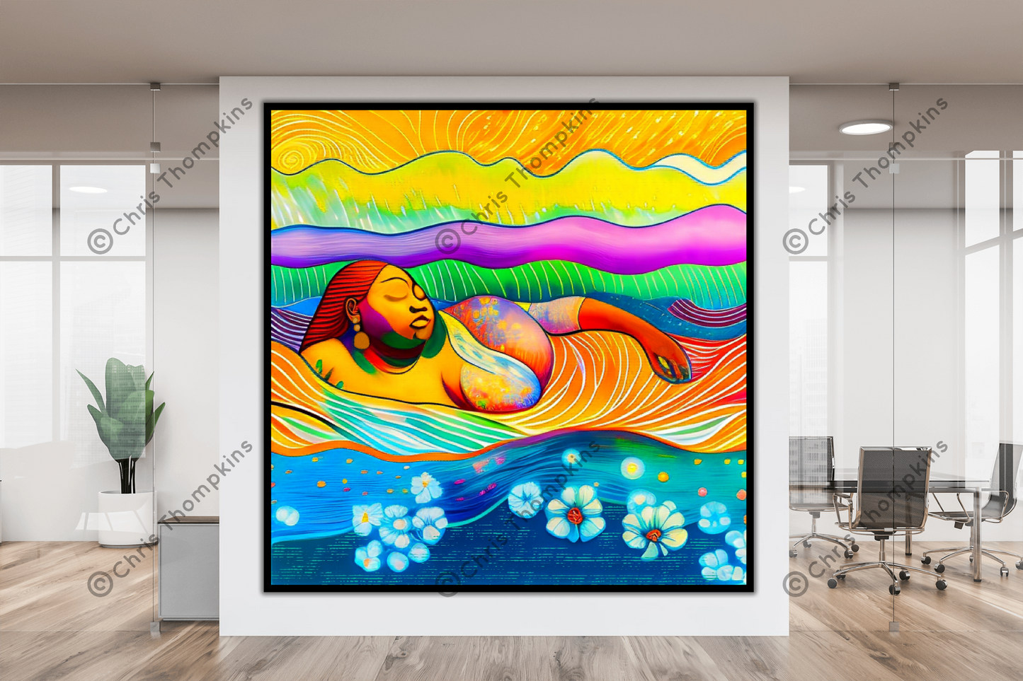 "Just Beauty" Giclee Signature Canvas - Limited Edition - Chris Thompkins