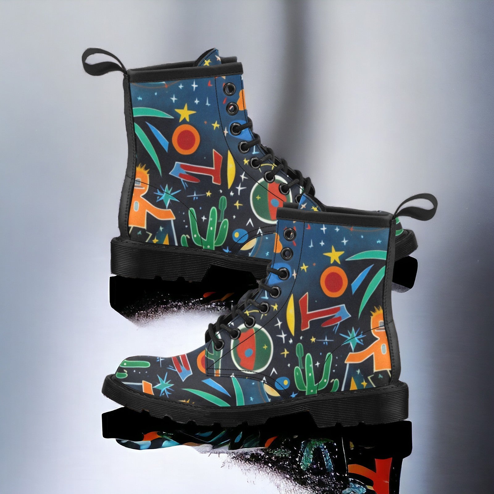 Robin's Kicks Women's PU Vegan Leather Boots - Chris Thompkins