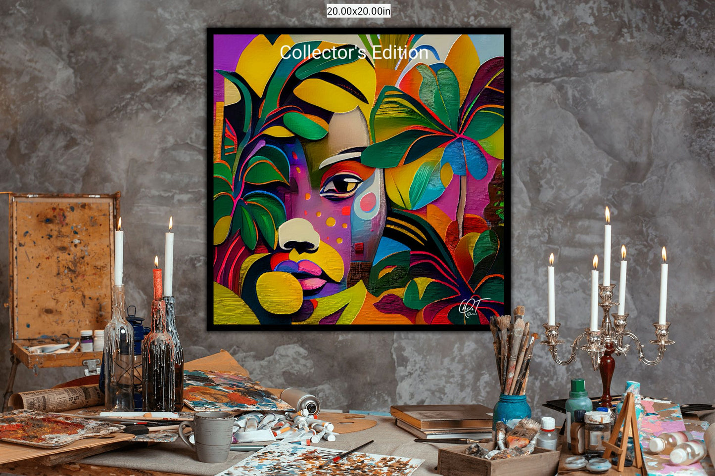 Oasis Giclee Framed Canvas - Collector's Edition - Exclusively at Walmart - Chris Thompkins