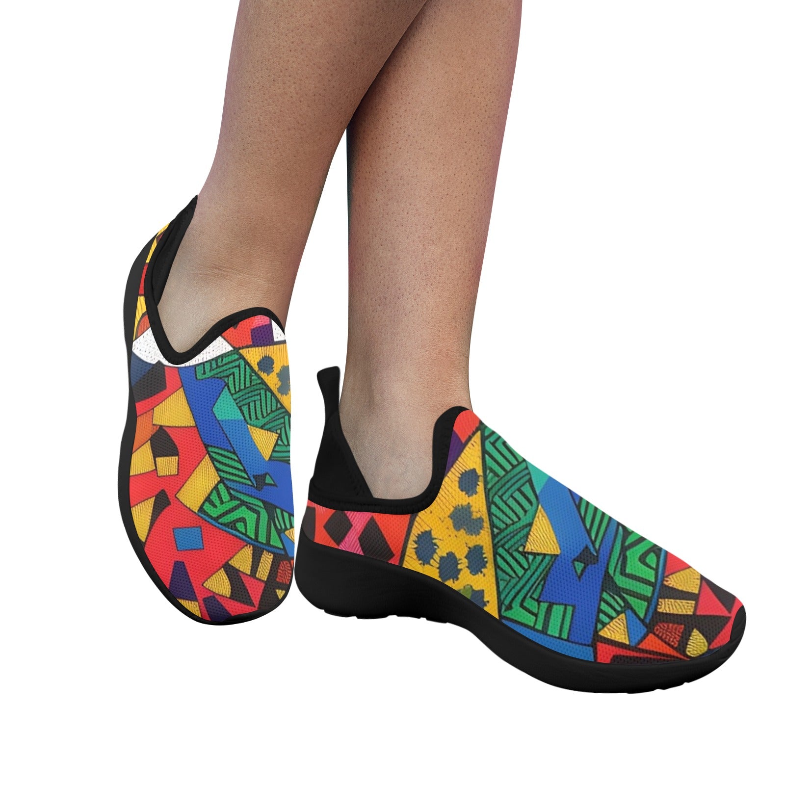 Polygon Sneaker - Fly Weave Drop-in Heel Sneakers for Women - Chris Thompkins