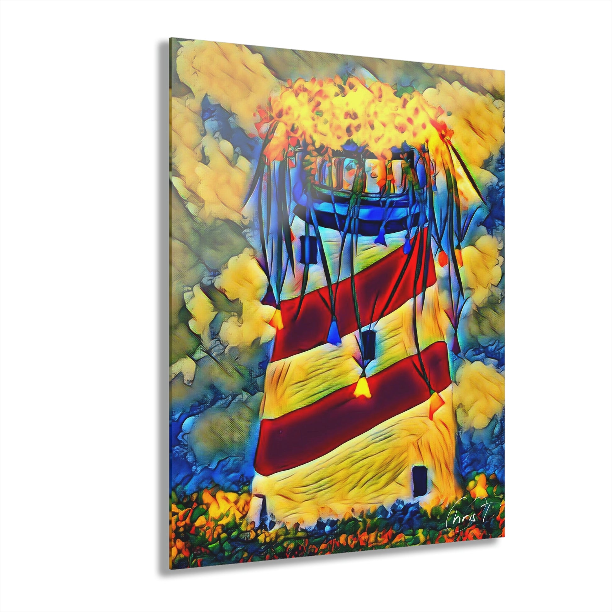 Jubilant Lighthouse Acrylic Prints (French Cleat Hanging) - Chris Thompkins