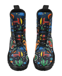 Robin's Kicks Women's PU Vegan Leather Boots - Chris Thompkins